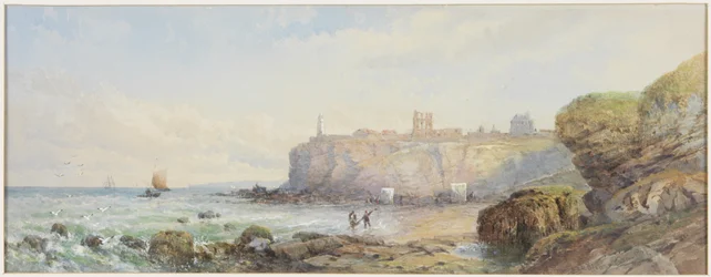 Tynemouth (akvarell och kroppsfärg på papper)